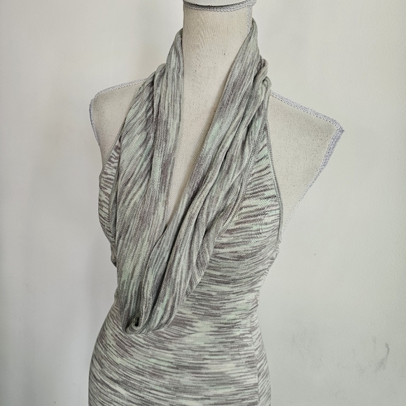 Marciano Cowl Neck Racerback Knit Dress - Picture 3 of 8